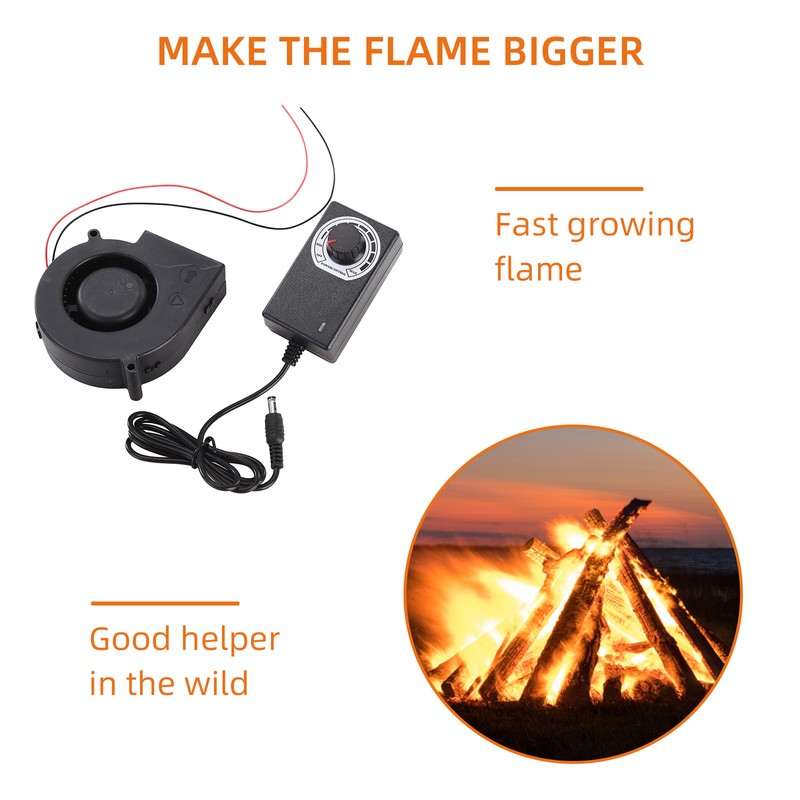 Air Blower Portable Time Saving Multi Purpose Hand Crank BBQ