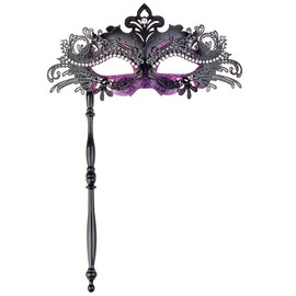 ECOSCO Couple Masquerade Mask Women Men Mardi Gras Venetian Ball Mask (set 20)