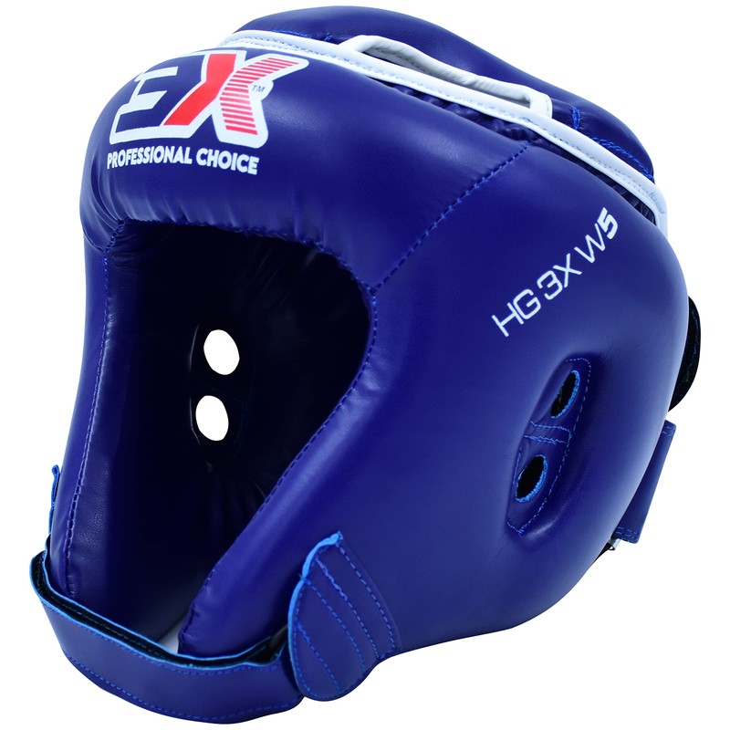 3X Sports Headguard for Boxing, Adjustable Head guard for Sparring,