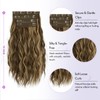 Sofeiyan Clip-In Extensions, 4 Pieces, 40 cm Hair Extensions for