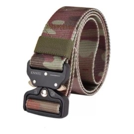JM CAR VISION Cinturóndecalidad Táctico Militar Tipo Asalto Hebilla Metal