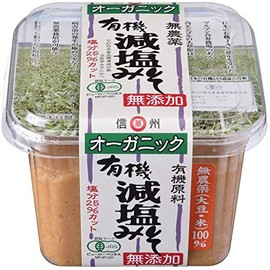 Maruman Organic Reduced Salt Miso, 17.6 oz (500 g)