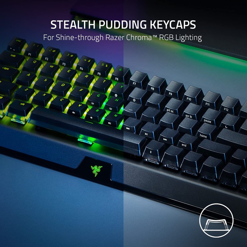 Razer BlackWidow V3 Mini HyperSpeed 65% Wireless Mechanical Gaming Keyboard: