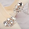 Missgrace Fashion Wedding Bridal Luxury Elegant Crystal Shoe Clips extraíbles
