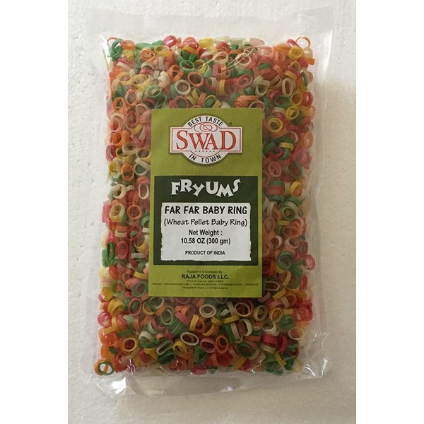 Swad Fryums - Far Far Baby Rings (Wheat Pellet Baby Ring - 300g.