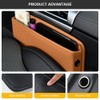 HEVLE Car Seat Gap Filler, Car Seat Gap Organizer, Front