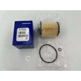 Volvo Genuine Volvo Oil Filter and Gasket - 2 Pack - (2) 32140029 & (2) 977751