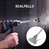 TIHOOK Scalpello per piastrelle SDS Plus, 300 mm x 100
