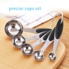 Ejoyous 10 Pieces Stainless Steel Measuring Cups and Spoons with