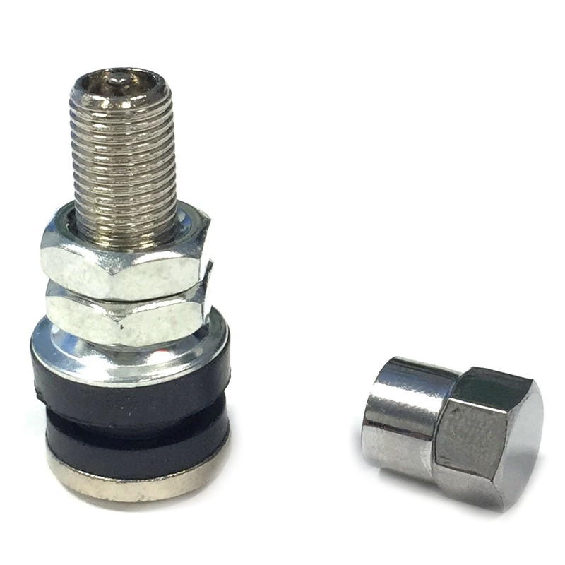 Scooter Tyre Valve Rims Valve Metal e.g. for Benzhou Hyosung