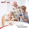 MSA 30X Behind the Ear Sound Amplifier, Amplifies Sound by