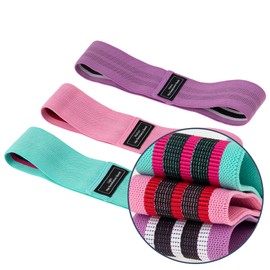 Mcm&Company A101 By The Pro Hip Belt, Elastic Band, Latex Anti-Slip, 3 Resistance Set, Length 13.0 x Width 3.1 inches (33 cm) x Width 3.1 inches (8 cm)