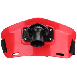 ABS Rotating Belly Top Belt Fishing Gear Hard Plastic Protective Boat Fishing Tackle(Red)