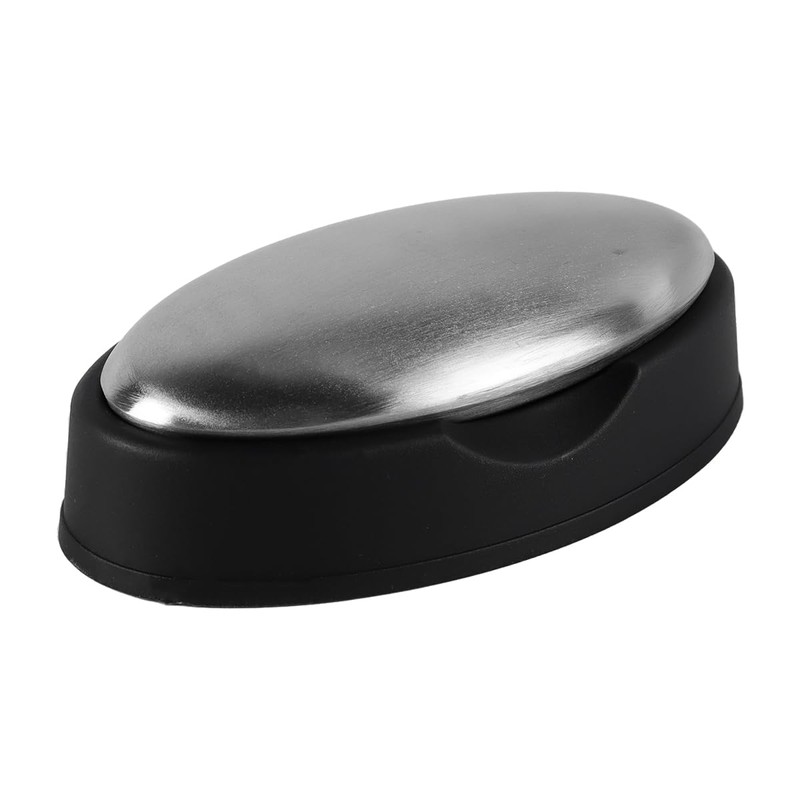 Enwye 2 Sets Of Stainless Steel Soap (with Base) Suitable