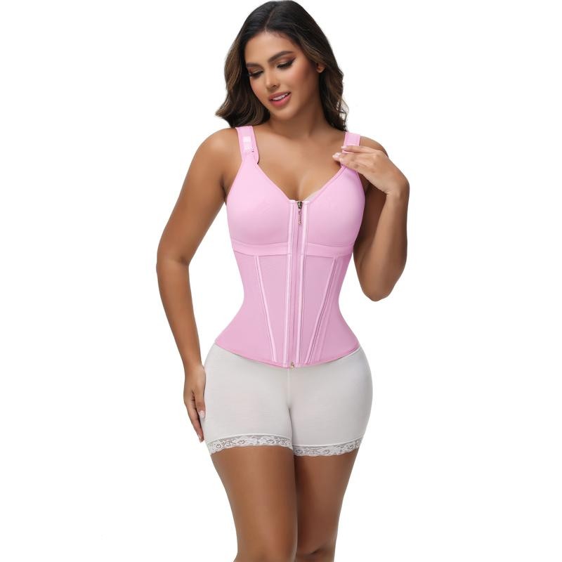 SHAPSHE Waist Shapewear for Women with Bra Tummy Control Girdle