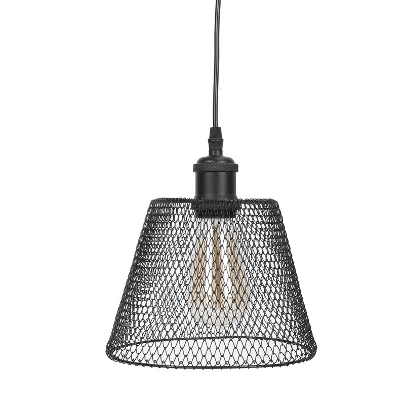 Wrought Iron Pendant Light Nordic Innovative LED Hanging Lamp Living