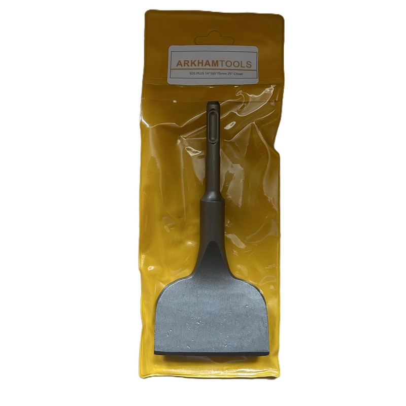 SDS Plus Tile Chisel 165mm x 75mm 25 Degree Angled