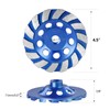 SALI 4.5 Inch Concrete Grinding Wheels 14 Turbo Diamond Segments