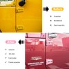 Pink Door Hinge Cover Trim Exterior Accessories for 2007-2018 Jeep