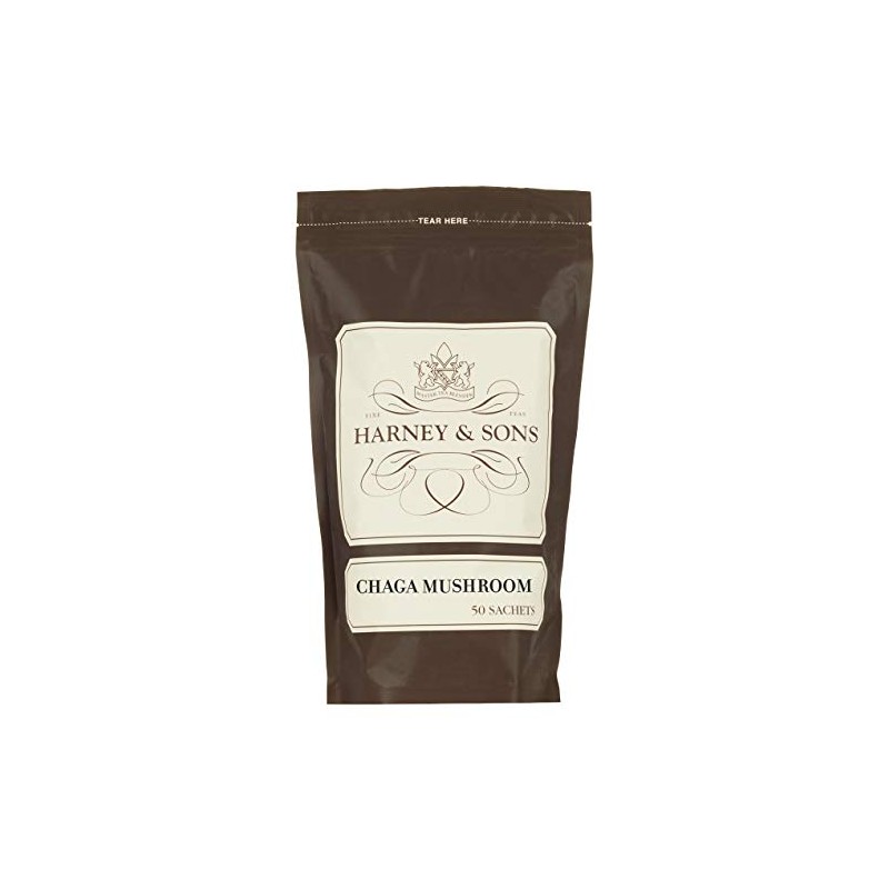 Harney & Sons Chaga Mushroom Tea, Bulk Bag Of 50