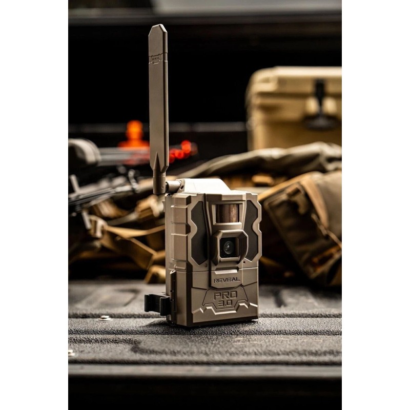 TACTACAM Reveal Pro 3.0 Cellular Trail Camera - Multi-Cellular Network,