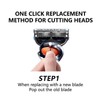 Men's Razor Blades, Manual Razor Blade Set, Replacement Razor Blades