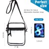 DONGGANGAJI Clear Crossbody Bag, Stadium Approved for Concerts,Clear Shoulder Bag