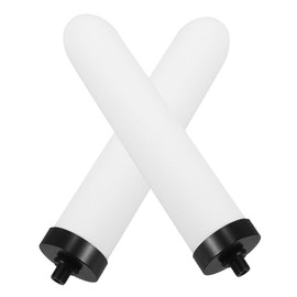 POPETPOP Filtro De Agua Ceramica De Repuesto Para Sistema De Filtración 2 Piezas Compatible Con Filtro De Agua De Encimera Instalación Sencilla Para P