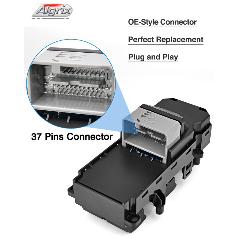 Algrix Master Window Switch Driver Side Replacement for 2013 2014