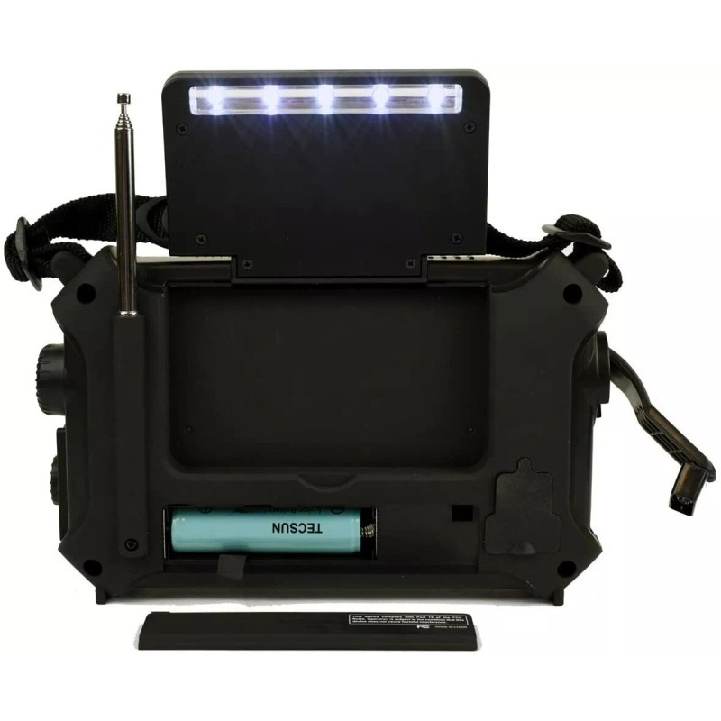 Kaito KA500L Emergency AM/FM/SW NOAA Weather Alert Radio with Flashlight