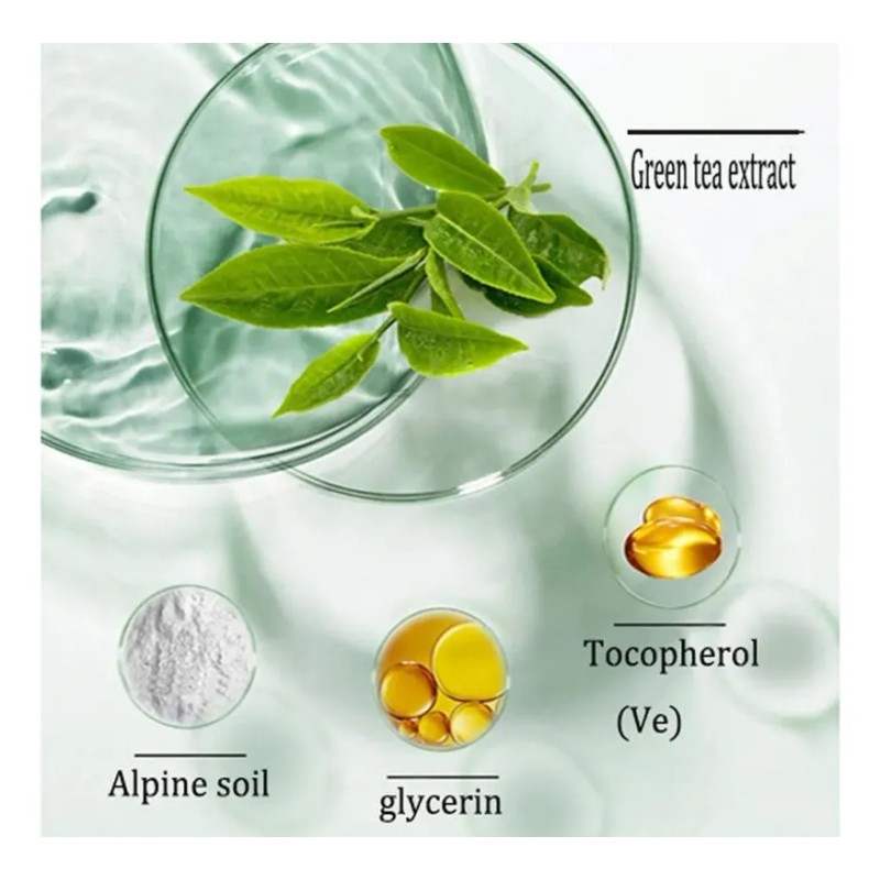 Mascarilla En Barra, Té Verde, Antiacné, Limpieza Profunda