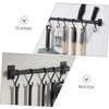 ULTECHNOVO 1Set Wall Mounted Kitchen Utensil Rack with Hooks Multi
