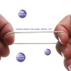 sourcing map 100 Pack Rubber Band Stretchable Rubber Elastic Band
