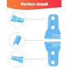 JeCar Door Hinge Cover Trim Exterior Accessories Compatible with Jeep
