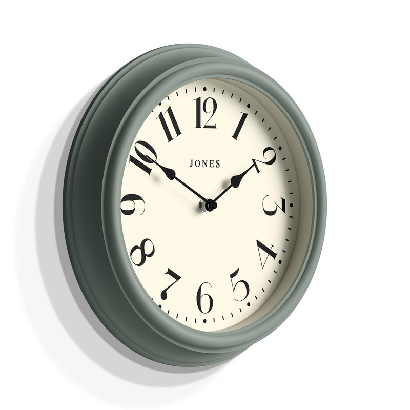Jones Clocks® Serenity Wall Clock - Round Wall Clock -