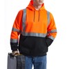 SKSAFETY Hi Vis Work Safety hoodie for Men - Class
