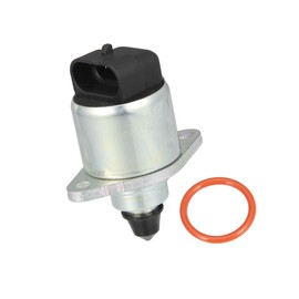 A ABSOPRO Auto Idle Control Valve 96966721 96966710 96958412 with Seal for Chevy Spark M300 1.0L Silver Item Replacement