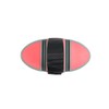 Rubber Curry Comb Massage Brush with Velcro Fastening Flexible Ergonomic