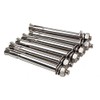 Pack of 10 Expansion Screw M8 304 Stainless Steel Heavy