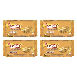 Saltin Noel Cheese and Butter Crackers | Perfect Blend of Cheese & Butter | 7.93 Oz (Pack of 4)