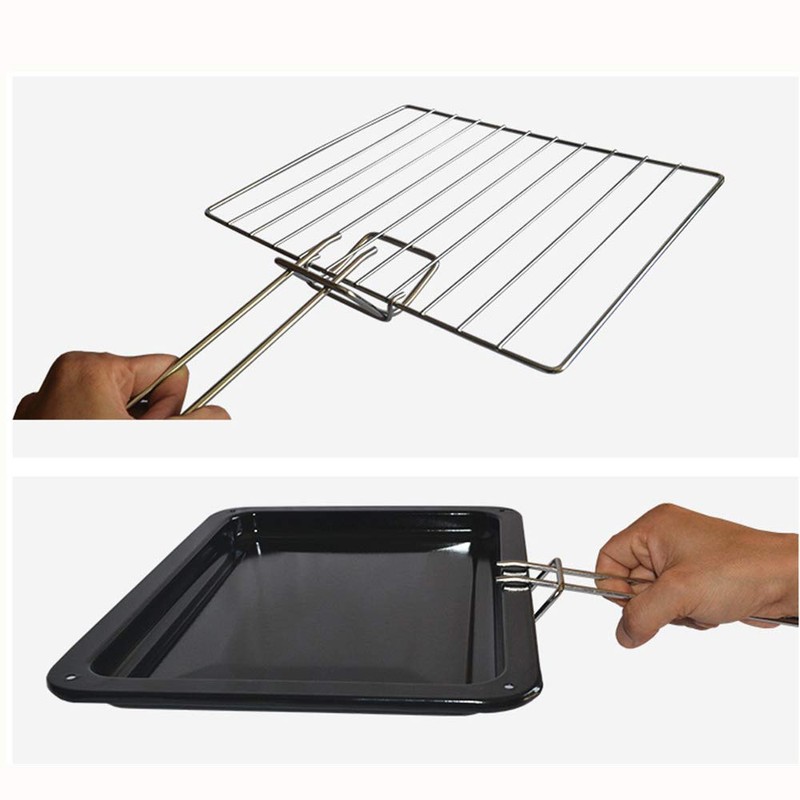 Stainless Steel Grill Lifter Grill Lifter for Baking Tray, Oven