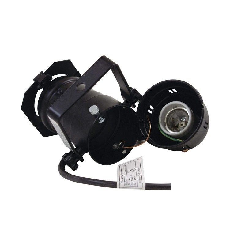 Eurolite PAR 20 Spotlight Black (9639397620610)