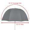 Orlimar Dri-Clubz Golf Bag Umbrella | Adjustable Height Spring Top