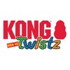 KONG Twistz High-Viz Ring - Durable Fetch and Tug Toy