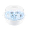 Microwave Bottle Sterilizer Steam Sterilizer Fits 6 Baby Bottles for