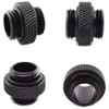 TOBEOME 4-Pack G1/4 inch 5mm Male to Male Connector with