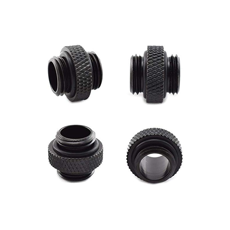 TOBEOME 4-Pack G1/4 inch 5mm Male to Male Connector with