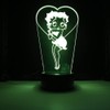 Miss Boop LED Lamp Color Changing USB Night Light and