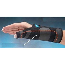 North Coast Medical Comfort Cool Long Thumb Spica, Size: S/M by