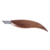Wood Carving Knife Stainless Steel Blade Walnut Handle Whittling Knife